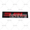 Styling Auto Emblema Adesivo 3D Metallo Cromo Lega di Zinco 3.0L 3.2L 3.5L 3.6L 3.7L 3.8L Accessorio Badge per Carrozzeria, Cofano, Parafango