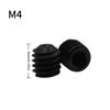Kimmy Carbon Steel Headless Set Screw, Hex Socket, M3/M4/M5, Smooth Thread for Uniform Force Bearing.