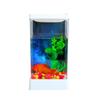 Transparent Mini Fish Tank Adjustable LED Fish Tank Desktop Betta Fish Tank  For Home