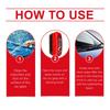 1-5Set Automotive Oil Film Cleaning Brush Prevents Rain And Fog Universal Glass Cleaning Wipe Improves Clarity Water Repellant