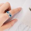 Fashion Vintage Cute Eyes Owl Ring For Men Women Open Rings Silver Color