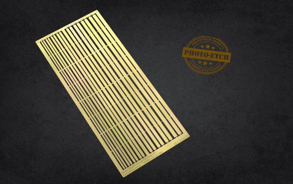 Maso Models General Purpose Etched Strip Sheet D Width Thickness Miniature Accessory MH80046 Ultra-Thin 1.25-3mm 0.15mm
