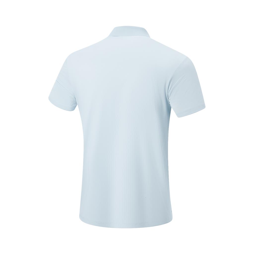 Li Ning Fitness Series Quick Dry Cool UV Resistant Logo Polo Shirt Men Tops APLW465-1