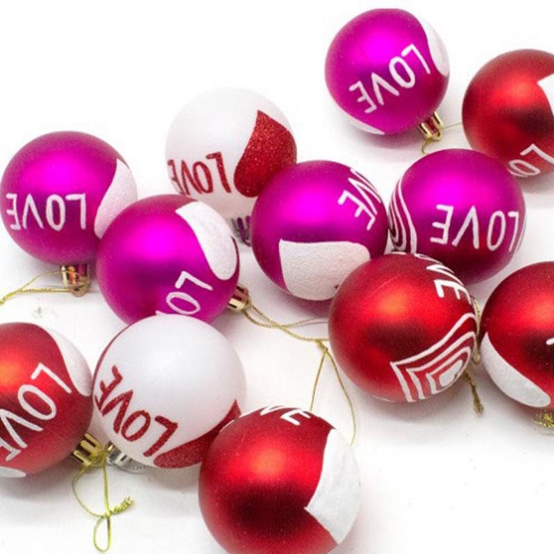 Red Wedding Decorative Balls Valentine s Day Heart Ornaments Valentine s Day Decoration Props Balls For Home Valentine s Day China Mainland