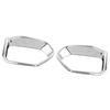 Chrome Rear Reflector Fog Light Surrounds Trim For Subaru Crosstrek 2018-