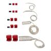Braid Hose Sleeving Kit 8092 Easy Installation Decoration Wear Resistant Stainless Steel Aluminum