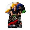 Fast and Furious 3D Print T-Shirts Men Women Street Casual Short Sleeve T Shirt Oversized Harajuku Y2k Tops Tees Kids Clothing