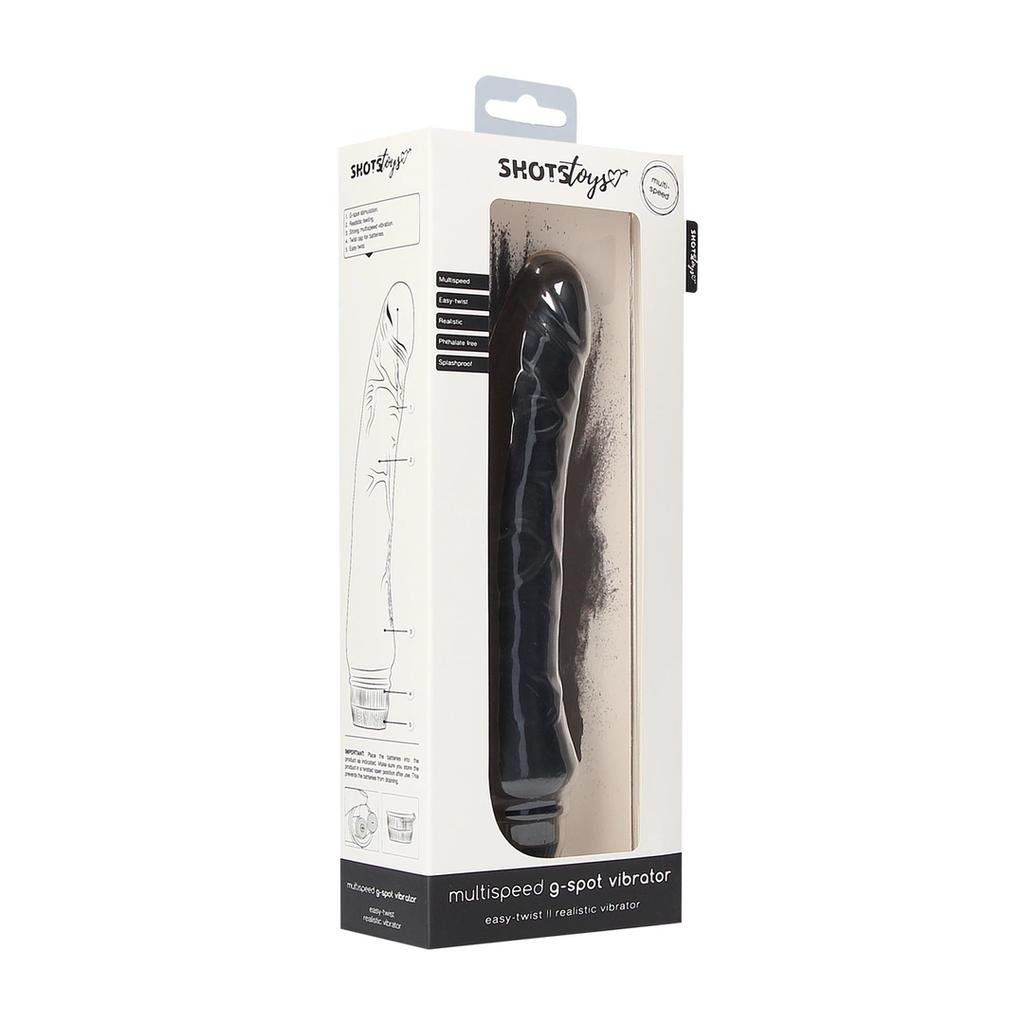 Shots Toys - Vibrating Realistic G-Spot Multispeed Vibrator