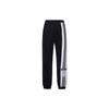 Originals Adibreak Retro Sport Patchwork Side Button Letter Stripe Knit Pants Women Bottoms Black GJ6580