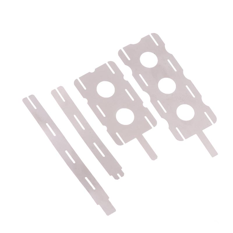 30 Pcs 18650 Lithium Battery Nickel Sheet 5Set Polygonal Battery Nickel Sheet For Spot Welding Machine Batteries Connection Sheet