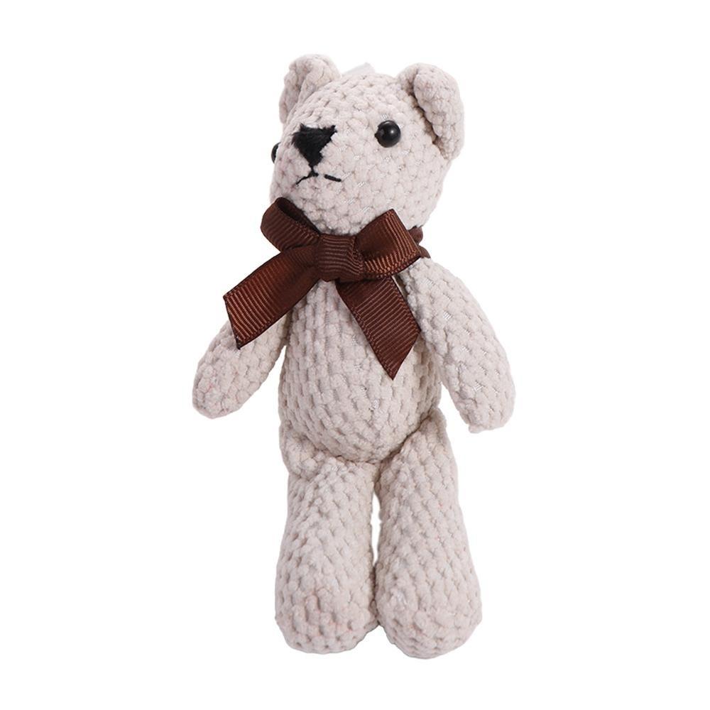 Soft Stuffed Pineapple Bear Plush Toys Super Cute Bear Plush Toy Mini Bear Dolls Key Pendant
