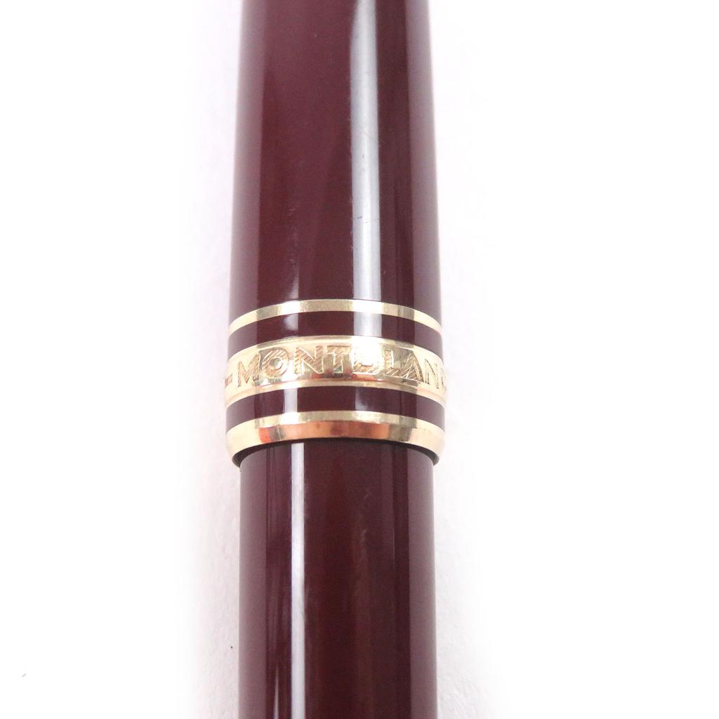 Very Good MONTBLANC fountain pen Meisterstück Classic Bordeaux 14K mens Used
