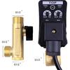 1/2" AC 110V Automatic Timed Water Tank 2-way Direct-acting Drain Valve US Plug