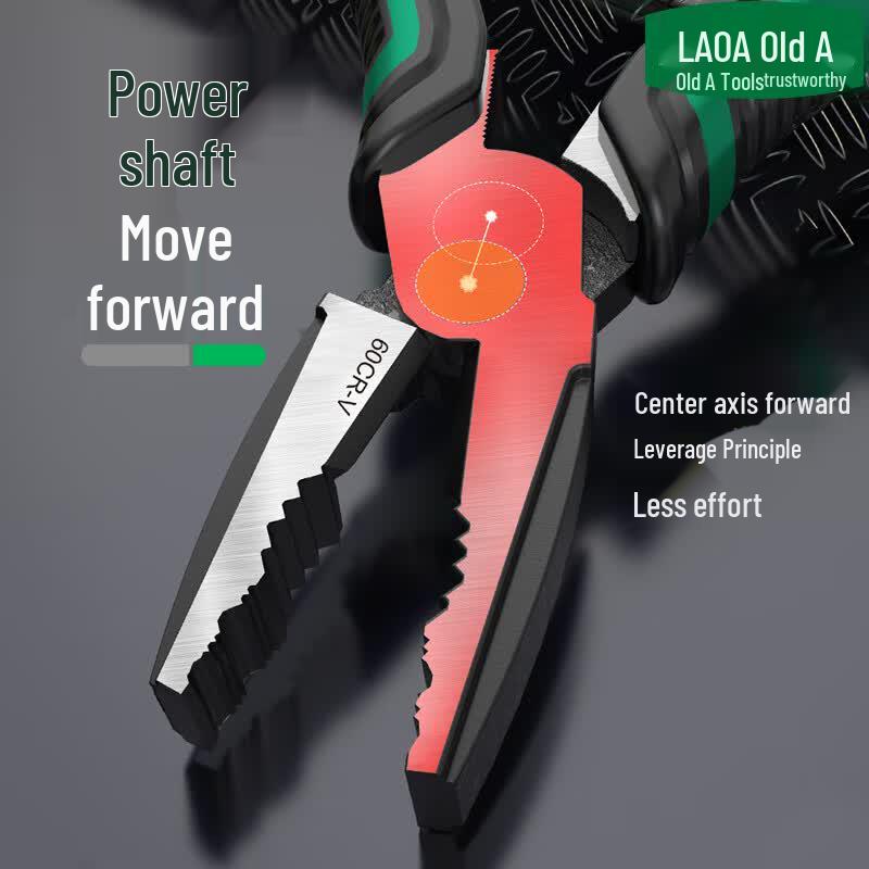 LAOA Wavy Handle Eccentric Pliers
