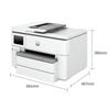 HP OfficeJet Pro 9730 Wide Format A3 All-in-One Inkjet Printer CN plug (adapter included)