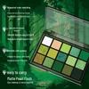 UCANBE Secret Realm 15-Color Eyeshadow Palette: Advanced Green Changlong Elf Halloween Special Effects Makeup.