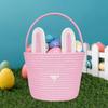 Easter Basket Portable Decoration Adorable Empty Candy for Boys Girls Pink