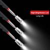 Adjustable Portable Magnet Pick Up Tool, Magnetic Telescopic Magnet Grip Pen, Telescopic Magnet Stick with Light, New