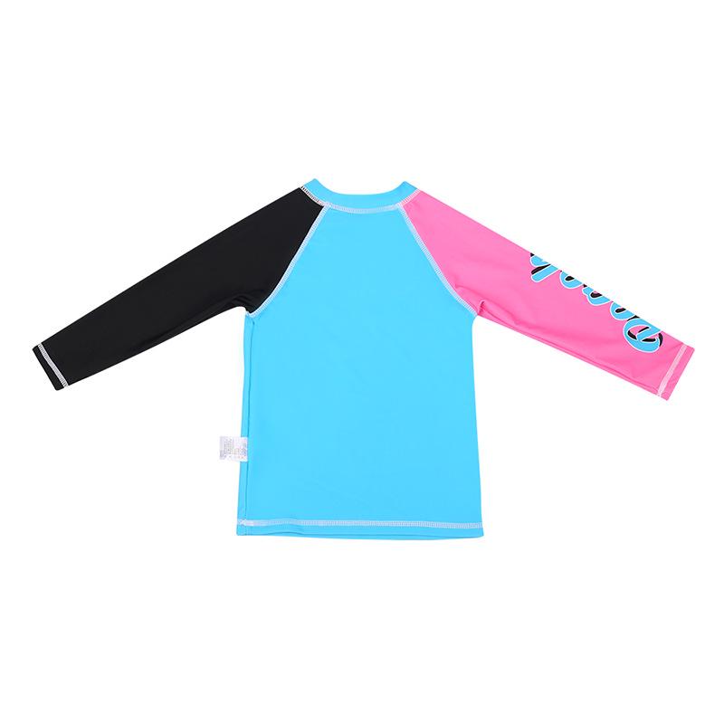 Girls' Long Sleeve Sunscreen Quick-Dry Swimming Set