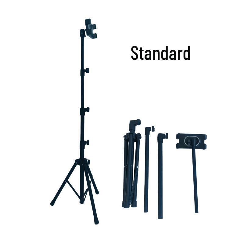 Height-Adjustable 360° Rotating Phone & Tablet Stand for Entertainment and Streaming