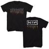 American Rock Music NINE INCH NAILS Nine Inch Nails Band Team Loose Print Mens and Womens Shortsleeved Tshirt Summer T Shirt