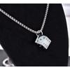 Dice Necklace Men's Cube Mahjong Lucky Dice Pendant Jewelry