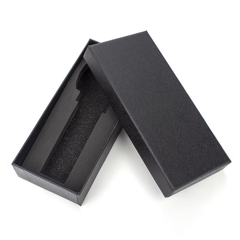 Black Long Universal Watch Packaging Box with Logo Options