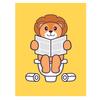Cute Cartoon Animals In The Toilet Funny Prints Posters Canvas Painting Modern Wall Art Pictures Bathroom Living Room Home Decor