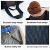 Tragbare Ein-Schulter-Haustiertaschen Ausgehende atmungsaktive Haustierhundekatzenträger Outdoor-Reisehandtasche für Welpen Chihuahua Teddy