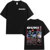 Rapper Duki ADA Tour Merch Tshirt Unisexs Women Clothing Cotton Cozy Oversized Tshirts Hip Hop Short Sleeve T Shirts Streetwear