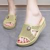 Neue Sommer Damenmode Rutschfeste Indoor- und Outdoor-Hausschuhe mit dicker Sohle