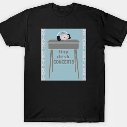Vintage National Public Radio NPR Tiny Desk Concerts T-Shirt Adult Size S to 4XL L