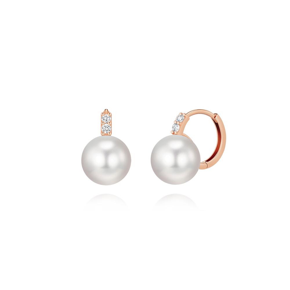 Stylus Airy Shine 3 Pearl One-Touch Earrings_242600004