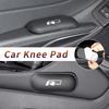 abcd1 Car Knee Leg Protective Pad Foot Armrest Cushion Accessories For VW R LINE Golf 4 6 7 GTI Tiguan Passat B7 CC Jetta MK5 MK6 Polo
