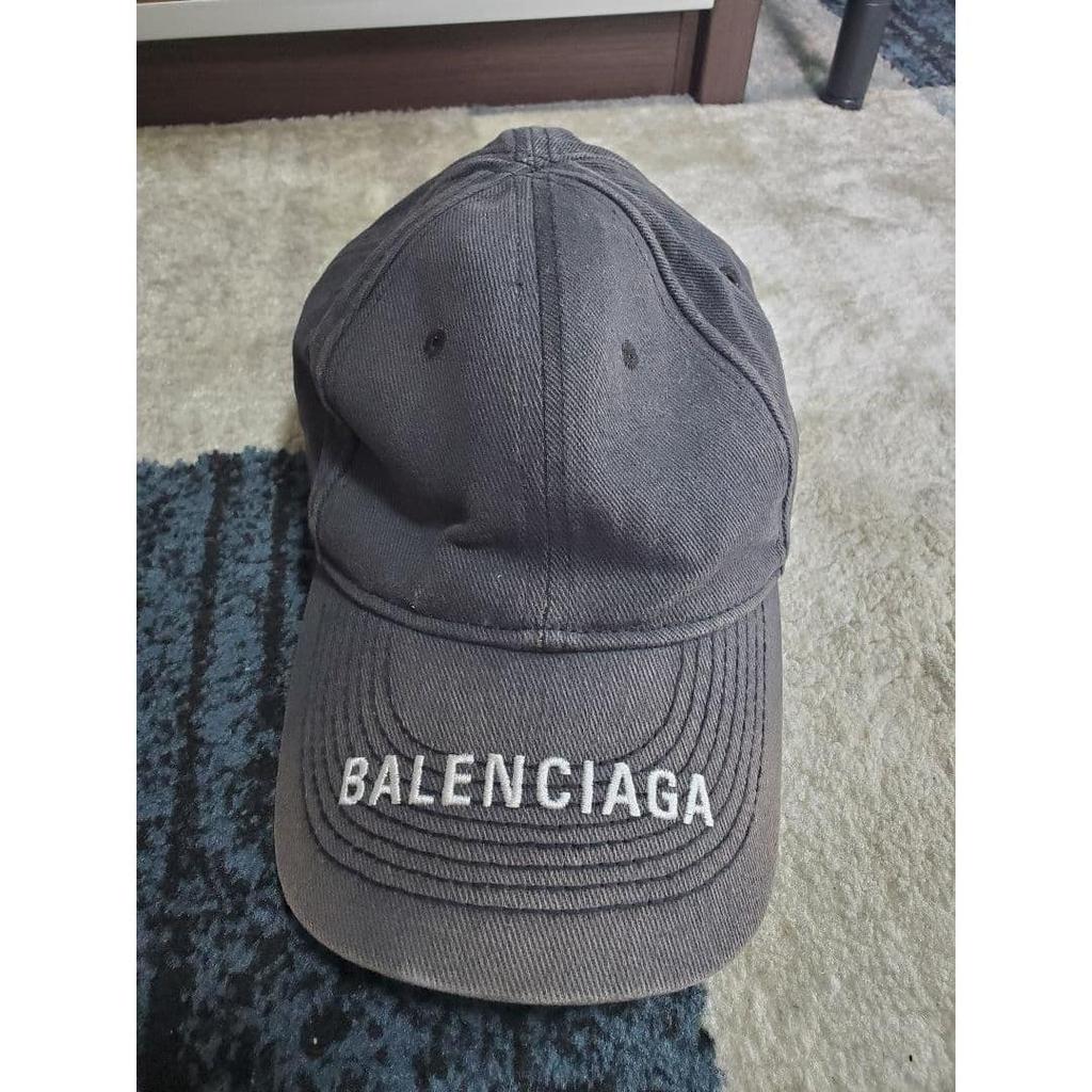 Used BALENCIAGA Baseball Cap Gray L59