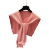 Korean Knit Shawl Female Blouse Shoulders Fake Collar Cape Knotted Scarf Neck Guard Scarve Mountaineering Scarf For Women