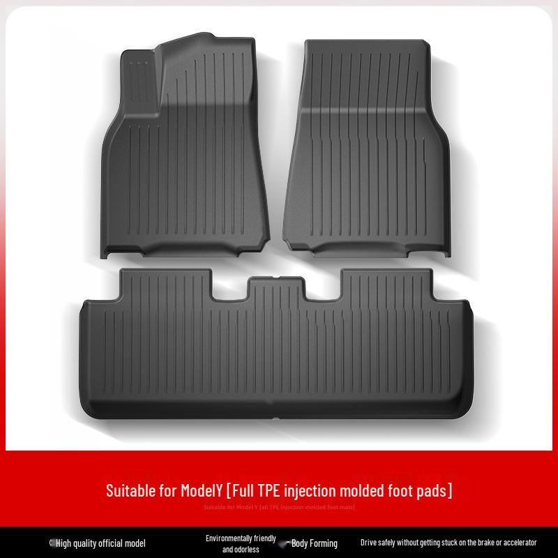 Tesla Model 3/Y Full Protection TPE Car Mat for Left & Right Steering