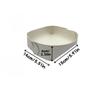 1PC 15x14x6cm Storage Tray Set Stylish Multi-Function Desktop Entryway Decor Key Jewelry Sundries Organizer Home Office Tabletop