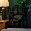 Classic Ancient Egyptian Pillow Case Plush Fabric Soft Double Sided Print Sofa Cushion Cover Throw Pillow Covers