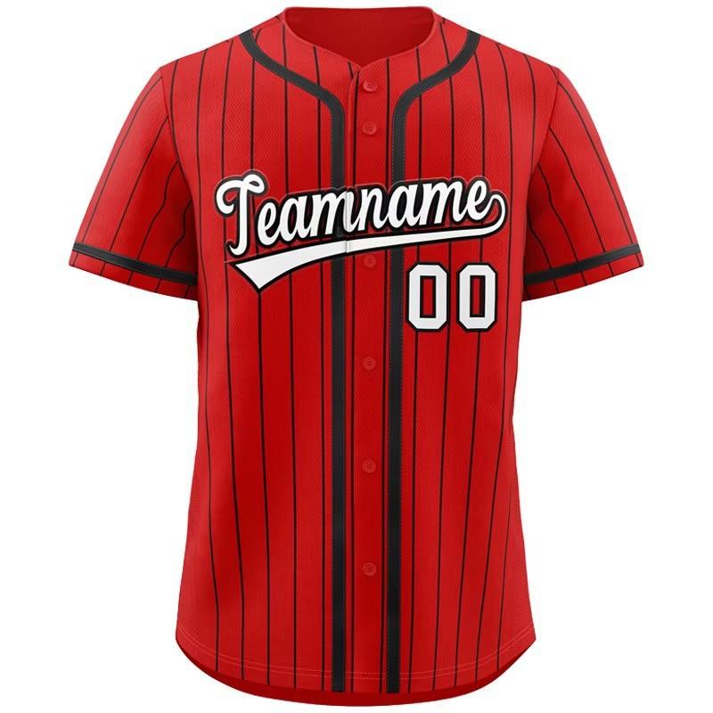 Men's and Women's Fashion Baseball Jerseys, Hip-hop Sports Buttons, Cardigan, Striped Letter Print Short-sleeved Top