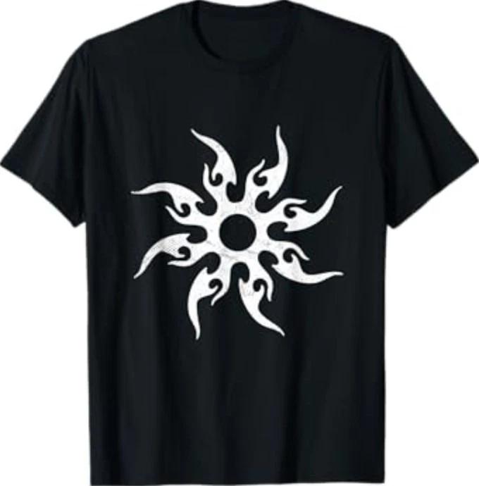 Two Time Costume Teens Tribal Sun Symbol Forsaken T-Shirt L