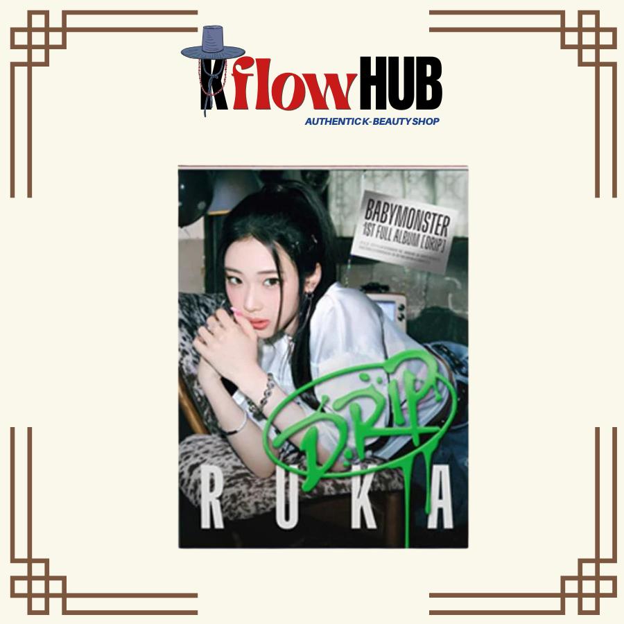 

[READY STOCK] BABYMONSTER - 1st FULL ALBUM DRIP YG TAG RUKA