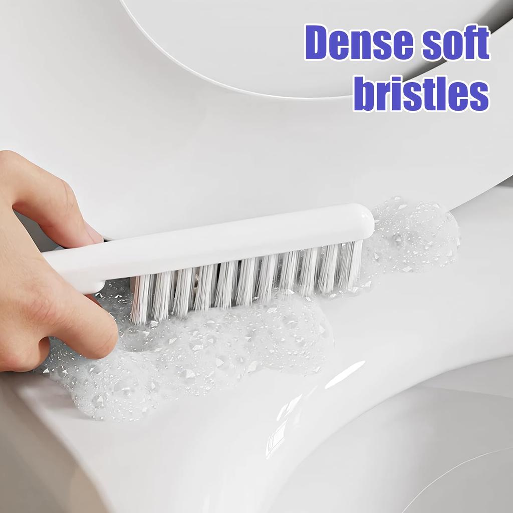 Toilet Brush and Plunger Set, Plunger and Brush Set, with Crevice Cleaning Brush 3 In 1 Toilet Bowl Brush and Plunger