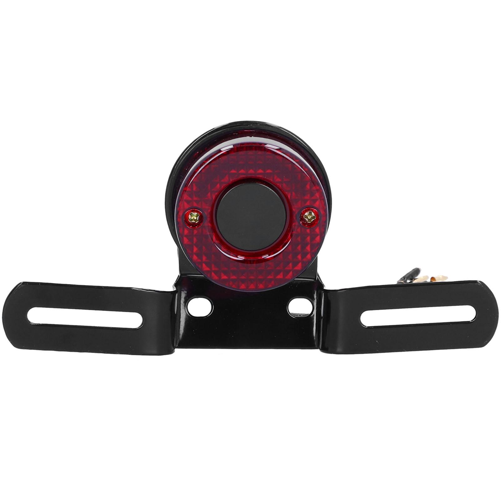 

Мотоциклетный задний фонарь/стоп-сигнал DC12V с кронштейном номерного знака Универсальная посадка для Honda