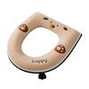 Universal Toilet Seat Cover Winter Warm Soft WC Mat Bathroom Washable Removable Zipper With Flip LidHandle