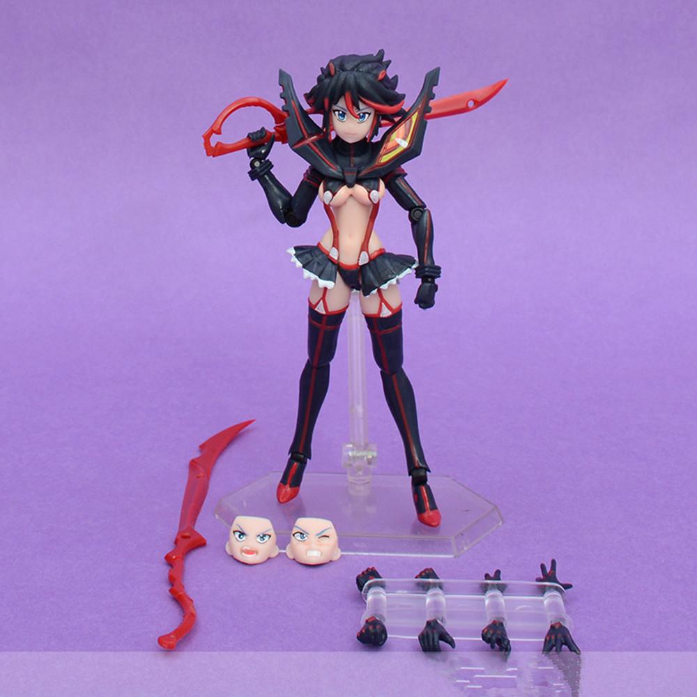 Figma 220 Action Figure Anime Kill La Kill Matoi Ryuuko Figma 220 Pvc Action Figure Collectible 15 Model Toy