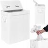 Bamboo Laundry Basket for Underwear Double Compartment Container Organizer 100L
