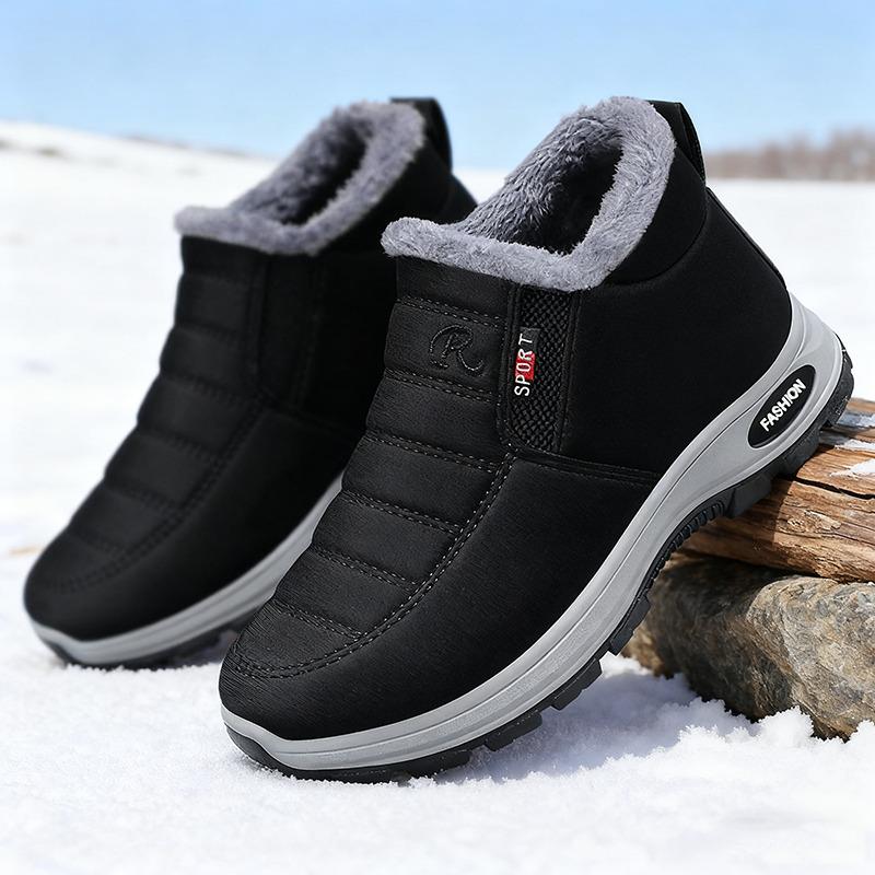 

Men Boots Brand Climbing Shoes Men s Outdoor Sports Cotton Oes Winter Fce Lined High Top Thi Bot Climbing Casual Warm Boots 35