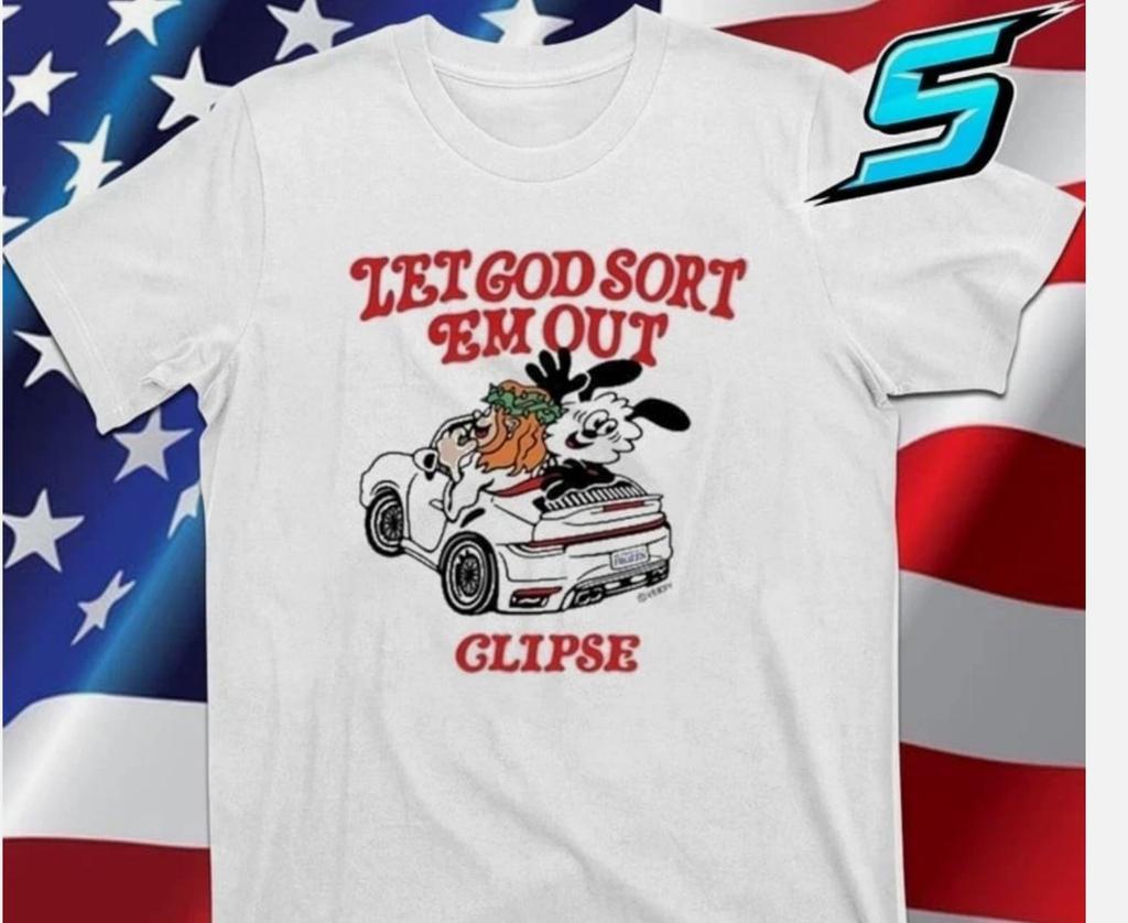 Verdy x Clipse Let God Sort Em Out Vol 1 Graphic T-Shirt Full Size S-45XL