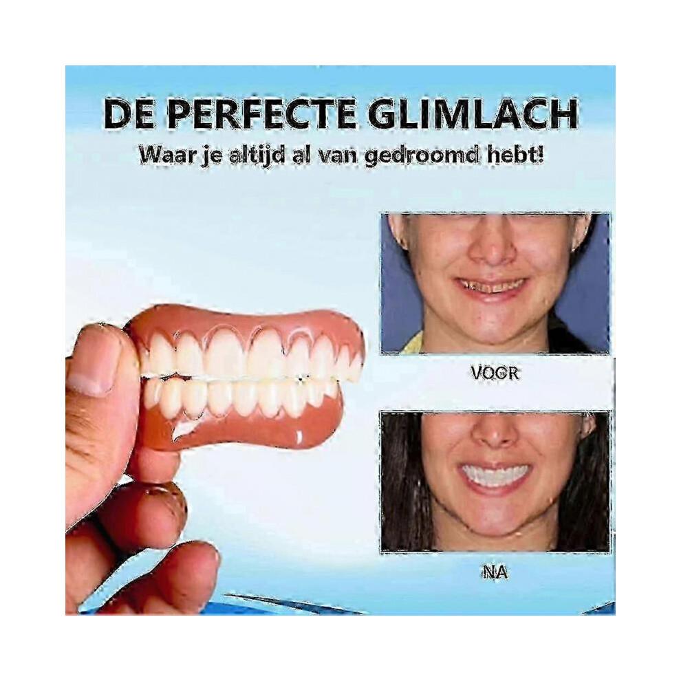 Bikenda Silicone Reline Denture Set, Advanced Denture Reliner Kit, Instant Comfort Fit for Upper And